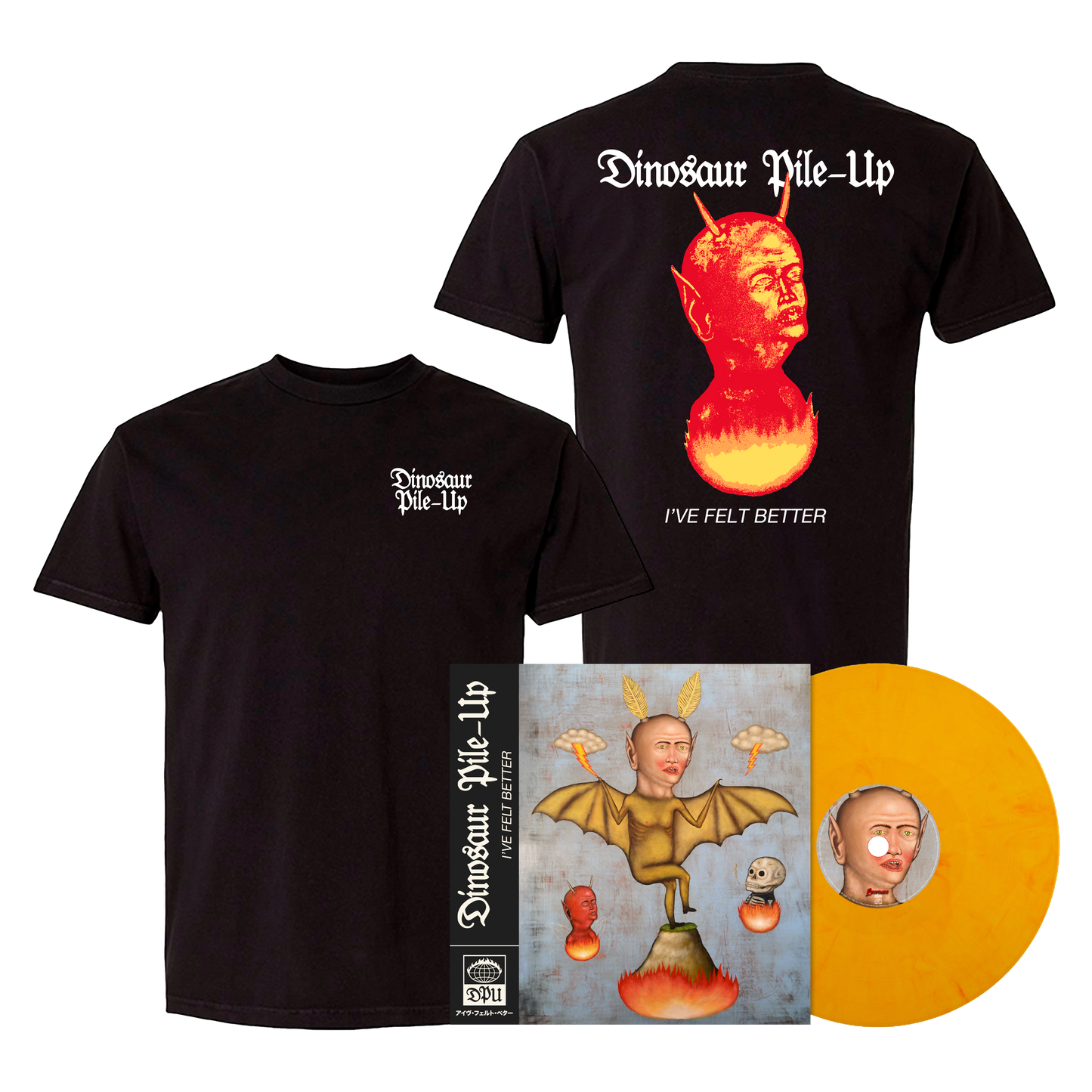 I've Felt Better LP + T-shirt Bundle (Black)