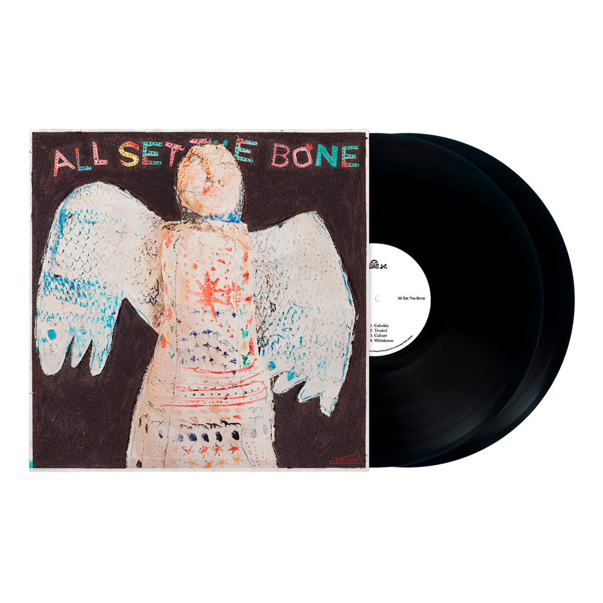 All Set The Bone Vinyl 2x LP - Black