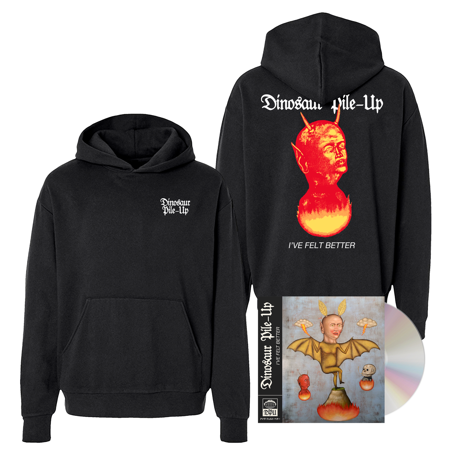 I've Felt Better CD + Hoodie Bundle (Black)