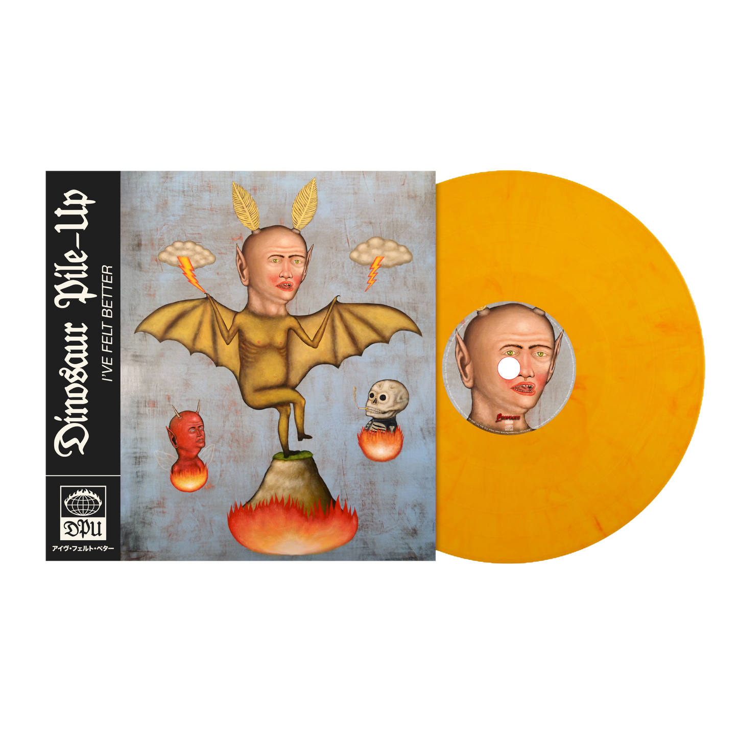 I've Felt Better LP + T-shirt Bundle (Brown)